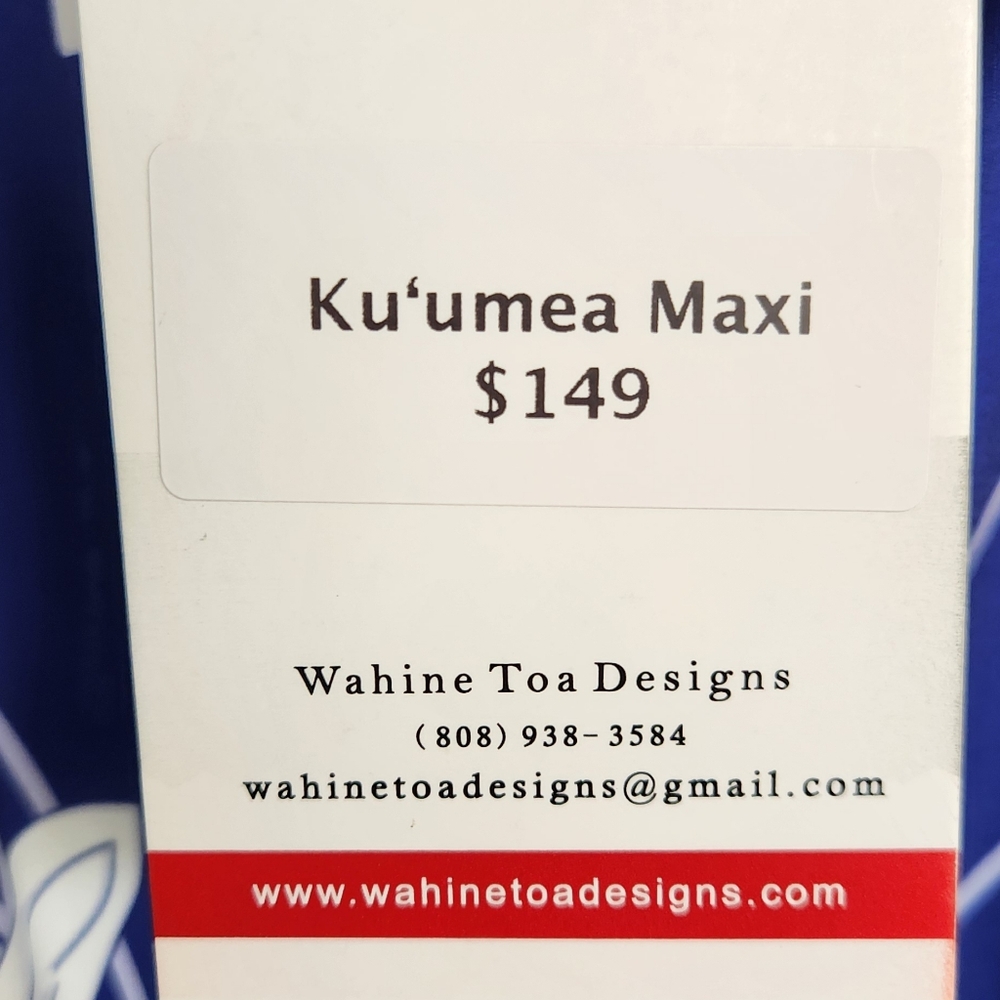 Wahine Toa Ku'umea Maxi - Picture 7 of 7